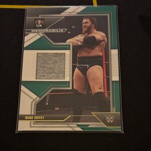 WWE Memorabilia Card with Mark Coffey